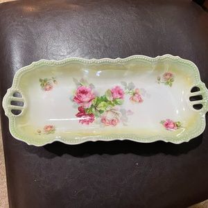 Vintage Silesia small ceramic serving dish